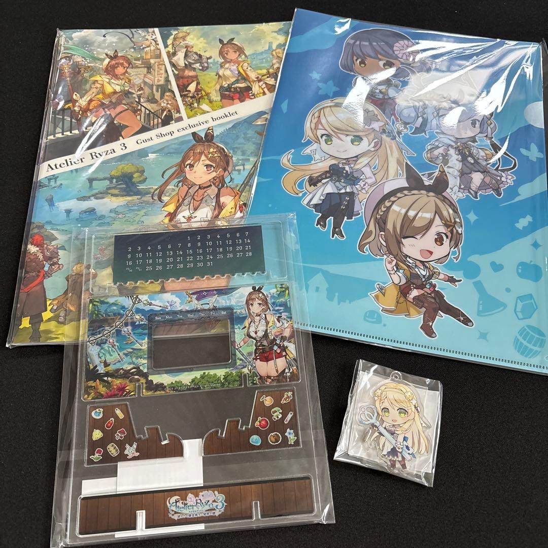 ライザのアトリエ3　スペシャルコレクションボックス　複製原画他グッズ付