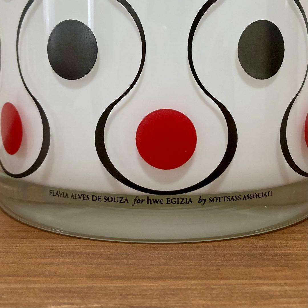 稀少】ソットサス 花瓶 美品 フラワーベース 北欧 ミッドセンチュリー