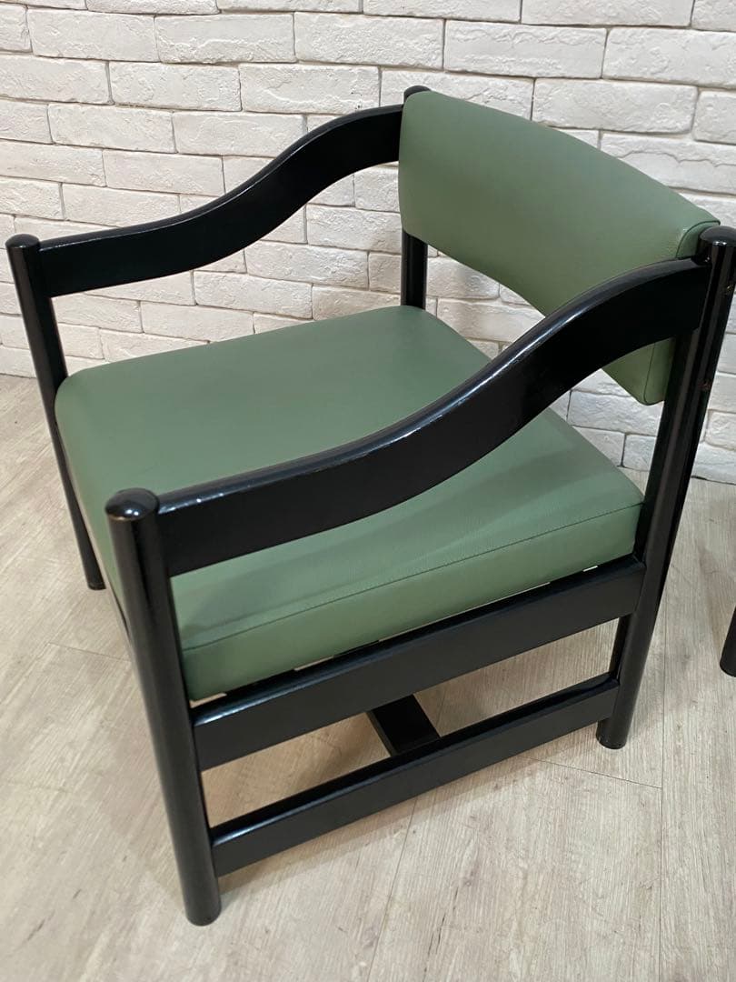 ①【大ちゃん】定価10万　2脚セット　チェア　椅子　座椅子　畳　和室