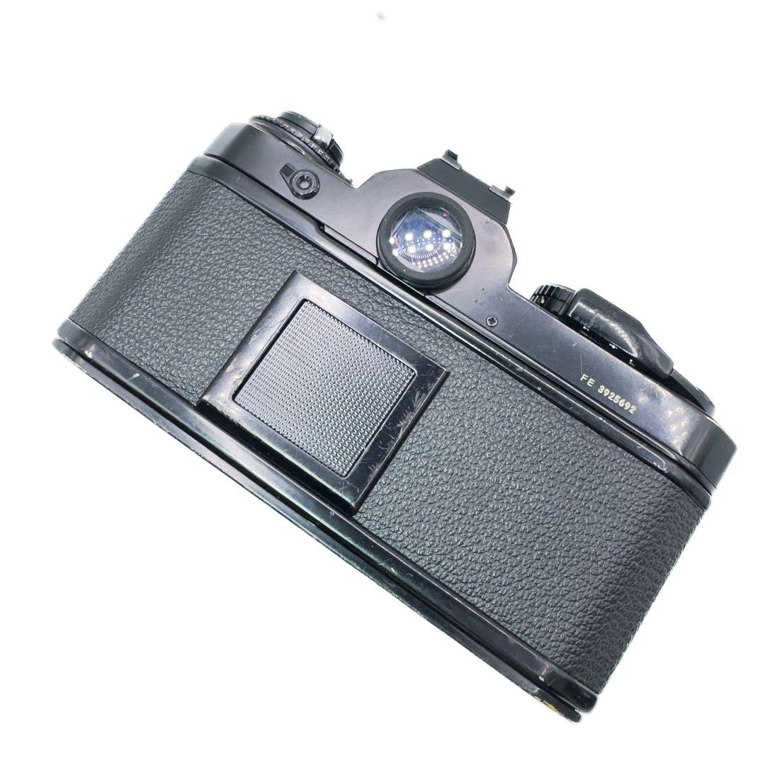Aランク 完動品✨ Nikon FE Black 50mmセット 1ヶ月保証付き 【公式