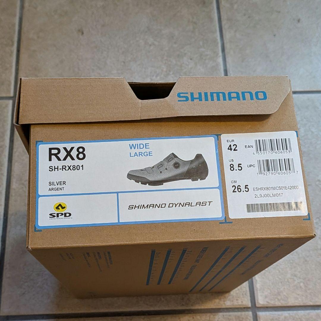 SHIMANO RX8 42 wide　ビンディング　シューズ