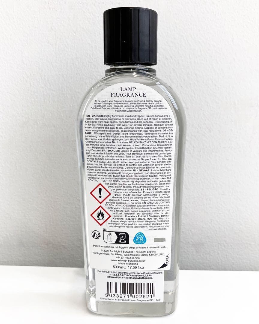 アシュレイ＆バーウッド オイル 【500ml 】 ホワイトシダー＆ベルガモット