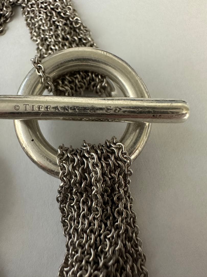 ［大特価］ティファニー TIFFANY&Co.オープンハートトグル ブレスレット