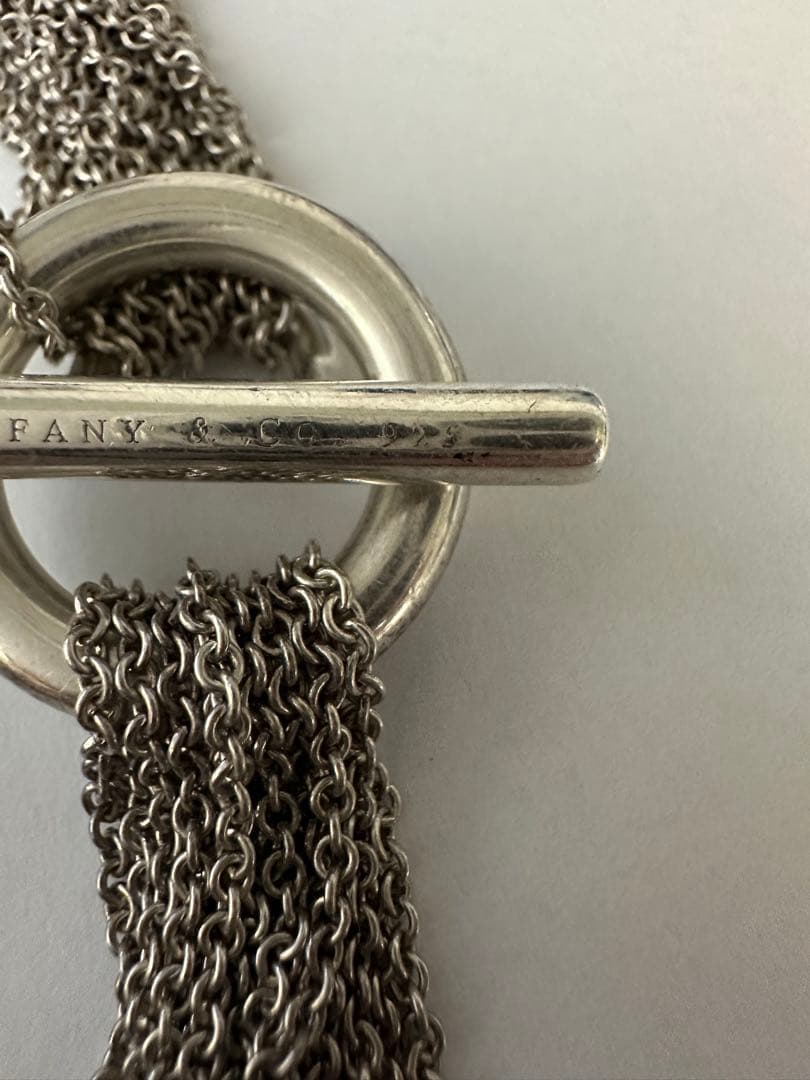 ［大特価］ティファニー TIFFANY&Co.オープンハートトグル ブレスレット