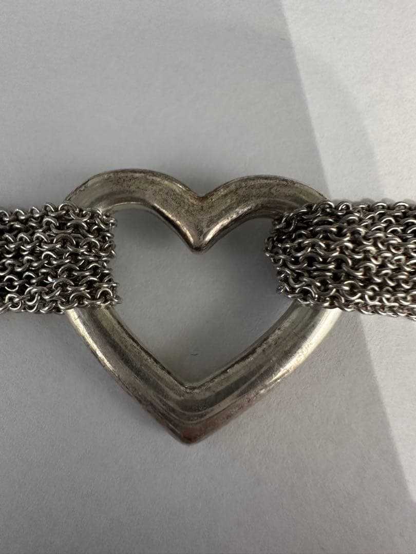 ［大特価］ティファニー TIFFANY&Co.オープンハートトグル ブレスレット