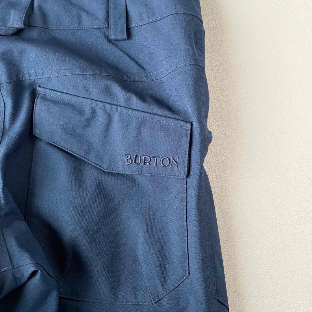 5464　バートン　ビブパンツ　メンズ　スノボウェア　中綿入り S ネイビー