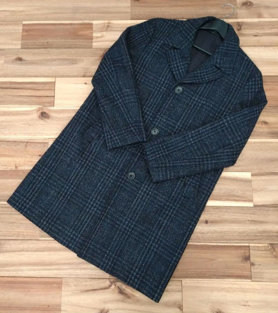 ✨️美品✨️ポール・スミス ウールチェスターコート チェック柄