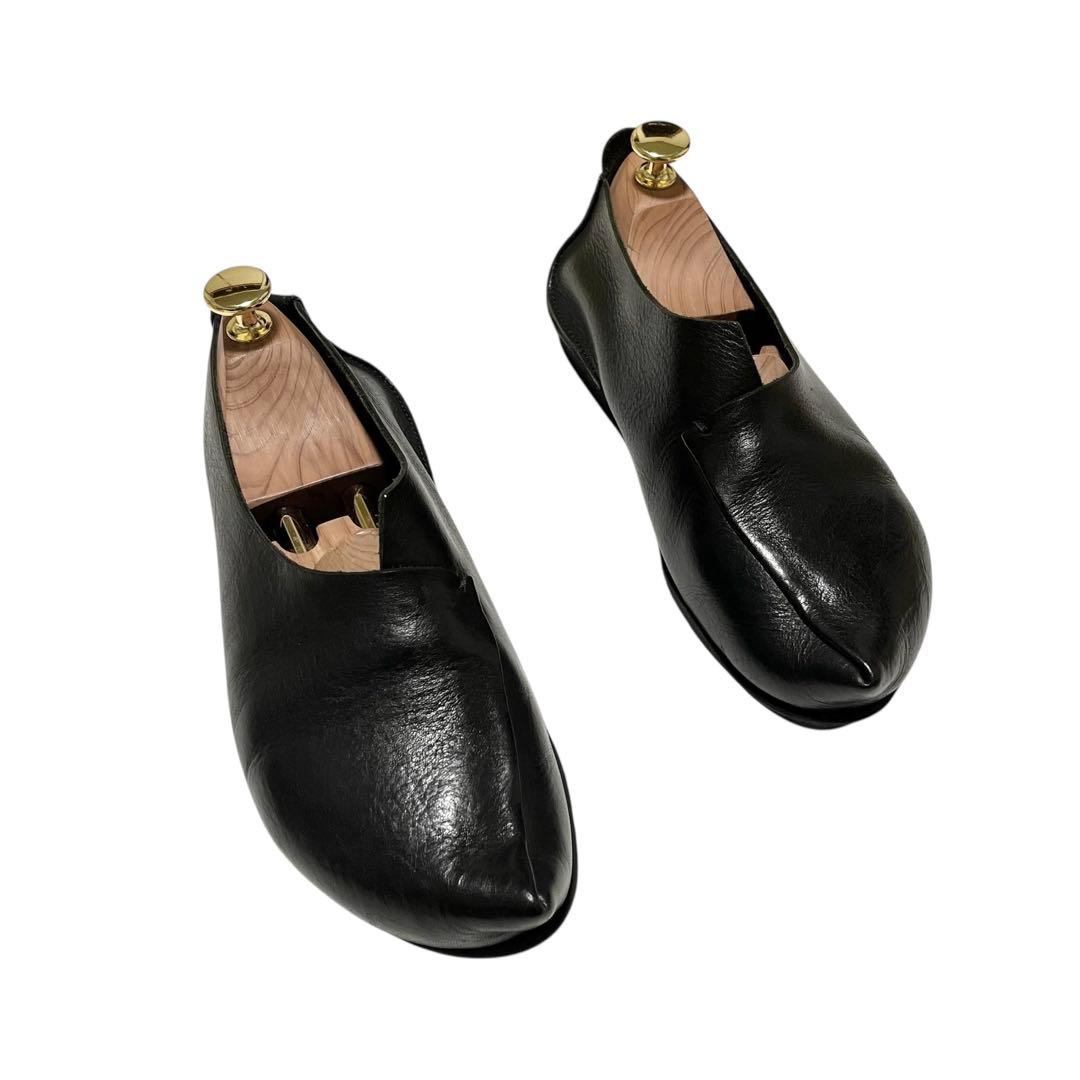 【美品】◾️トリッペン◾️レザーシューズ◾️Moraine◾️スリッポン◾️ブラック