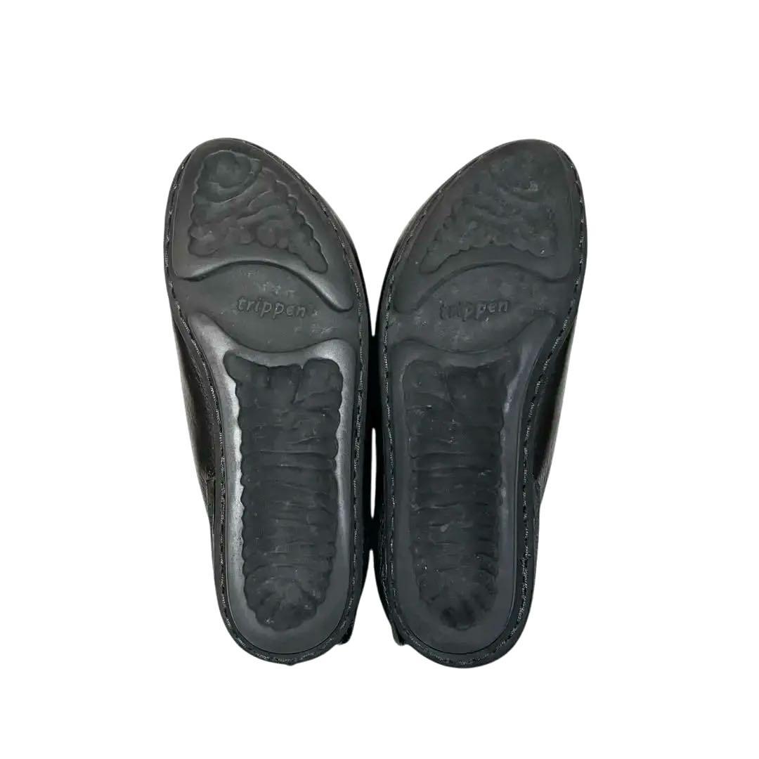 【美品】◾️トリッペン◾️レザーシューズ◾️Moraine◾️スリッポン◾️ブラック