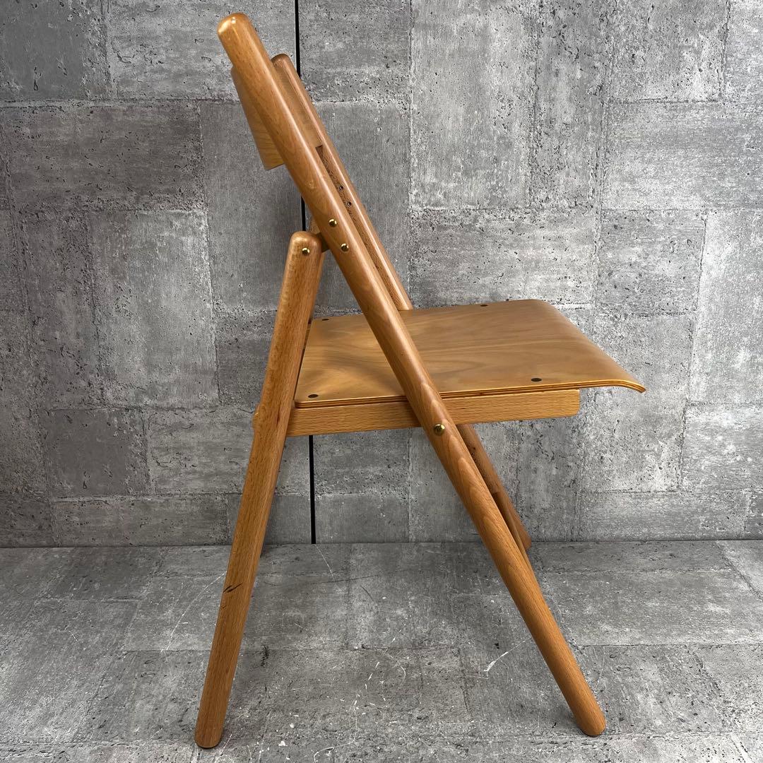 廃盤 無印良品 折りたたみイス 天然木 ブナ材 チェア 良品計画 - メルカリ