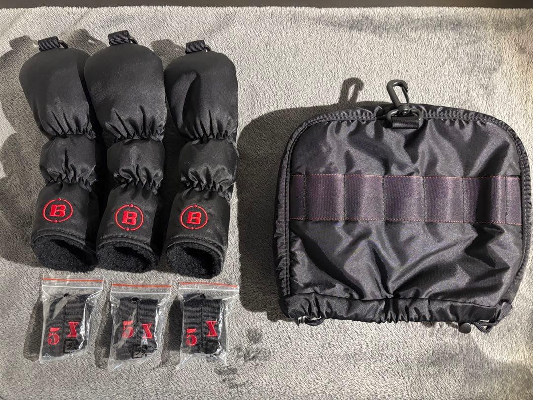 【美品】BRIEFING CR6 #2 バッグ.アイアンカバー.UTカバー3ケ