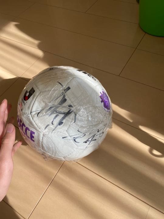 サンフレッチェのサイン入りボール