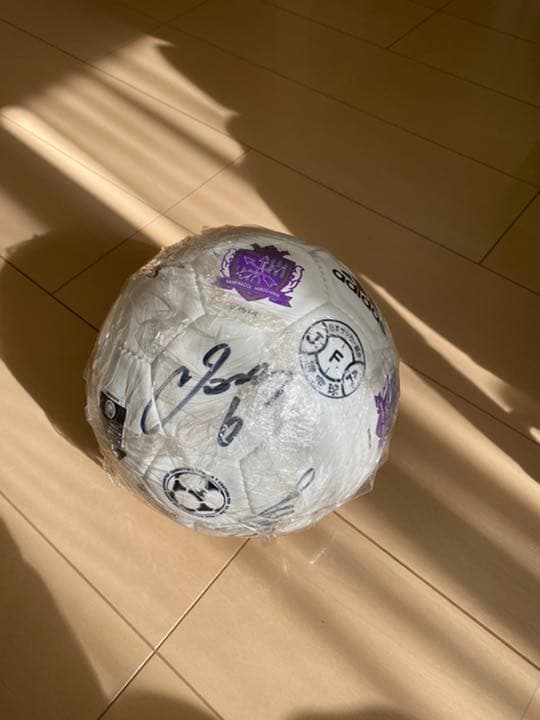 サンフレッチェのサイン入りボール