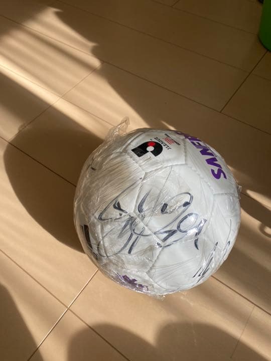 サンフレッチェのサイン入りボール
