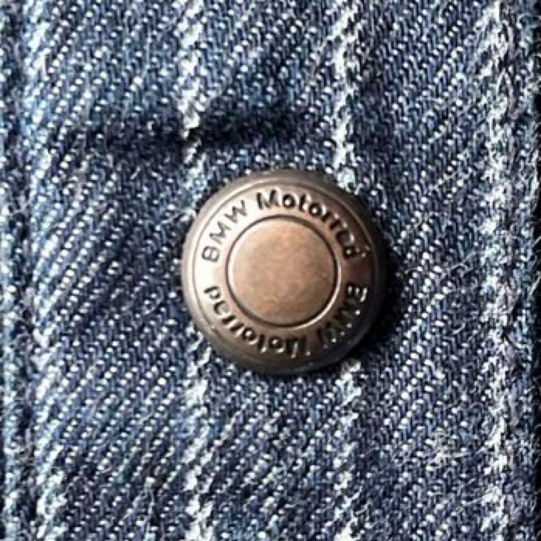 BMW Motorrad 純正 デニムシャツ 厚手 海外サイズＭ（日本Ｌ相当）