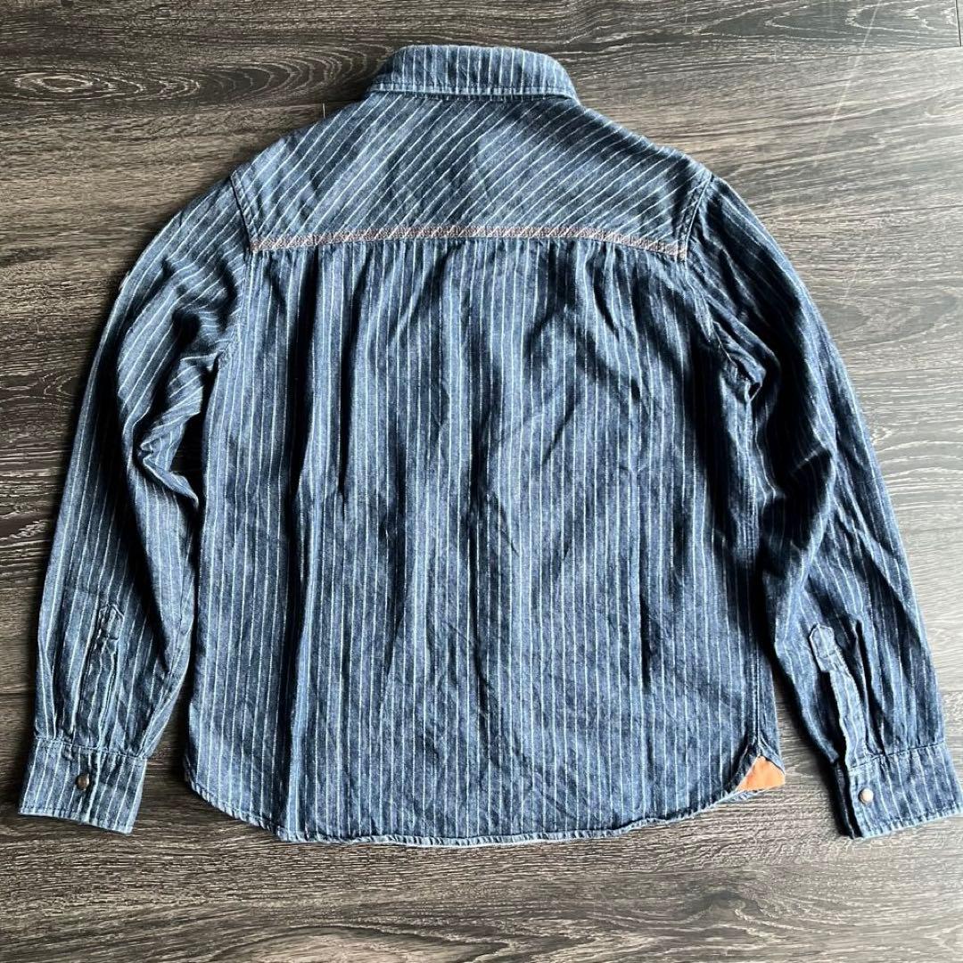 BMW Motorrad 純正 デニムシャツ 厚手 海外サイズＭ（日本Ｌ相当）