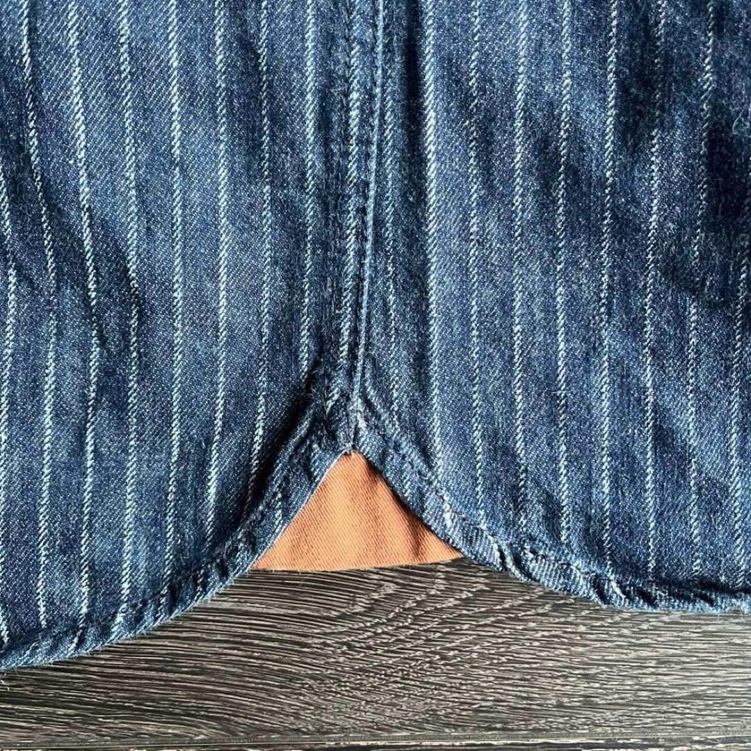 BMW Motorrad 純正 デニムシャツ 厚手 海外サイズＭ（日本Ｌ相当）