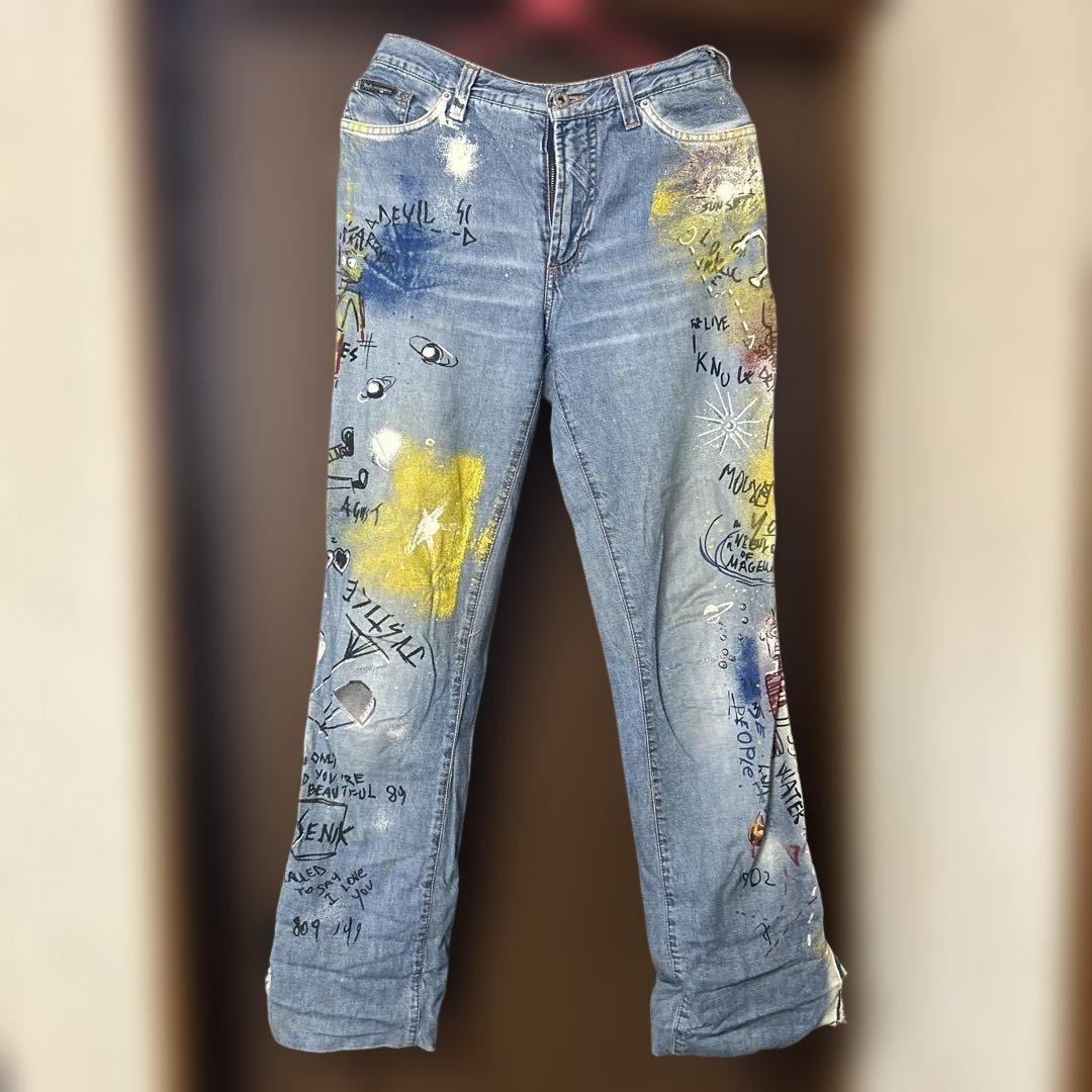 本日限定値下げ】D&G ペイントデニム ドルチェアンドガッバーナ - メルカリ