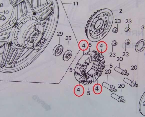 【送料無料】ホーク系スプロケットダンパー/バブ