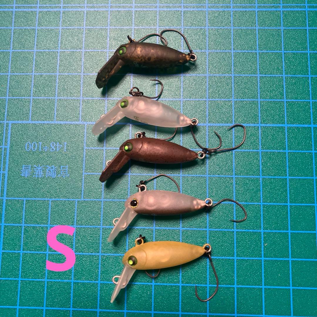 ロデオクラフト　ウッサXS S エリアトラウト　管理釣り場