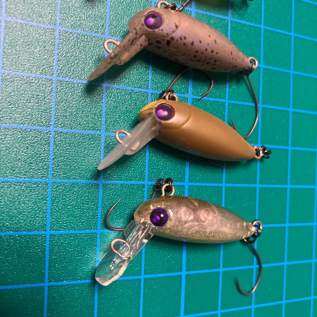 ロデオクラフト　ウッサXS S エリアトラウト　管理釣り場