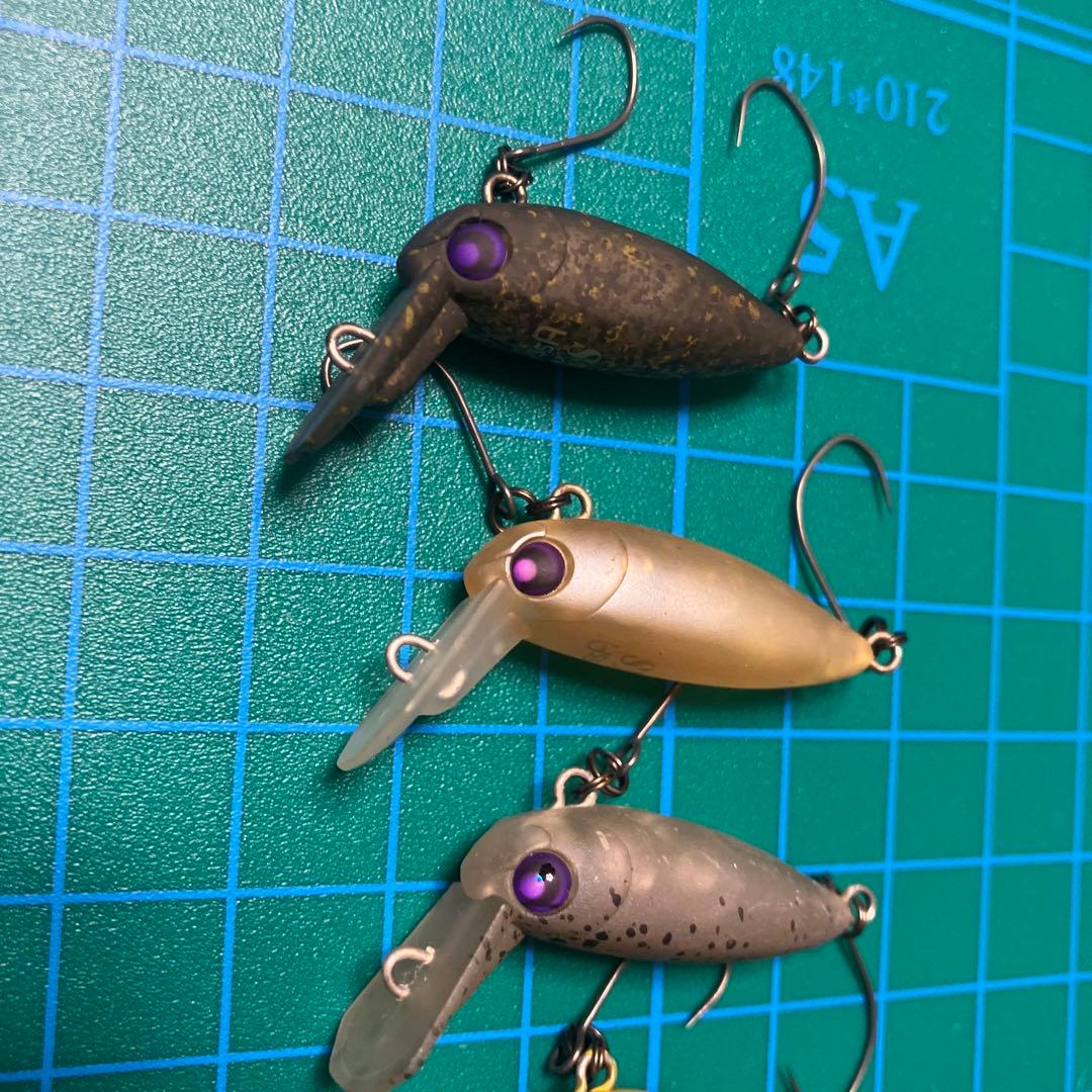 ロデオクラフト　ウッサXS S エリアトラウト　管理釣り場