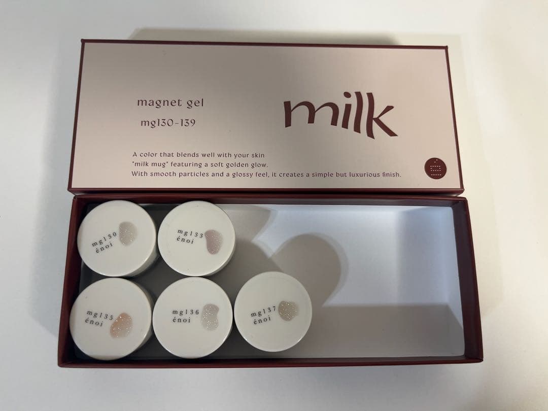 【新品未開封】enoi milkmag 5色セット milk magnet – énoi