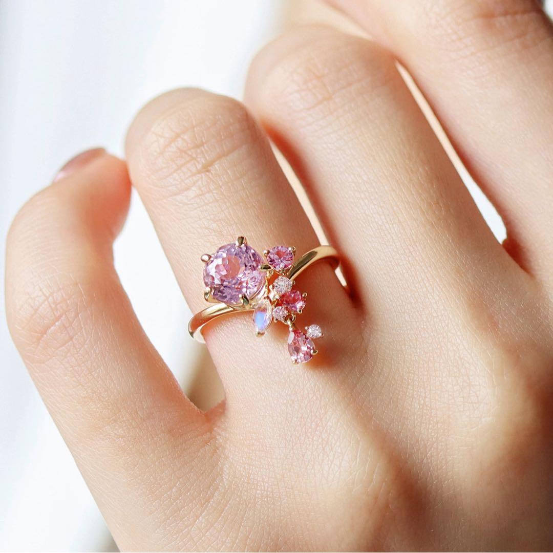 BIZOUX ビズー サクラベルエゼン リング クンツァイト - メルカリ