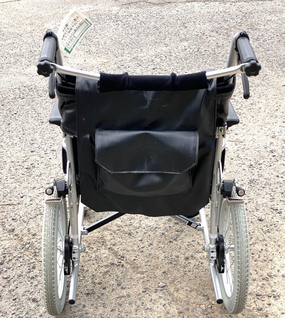 NISSIN 座王 介助型車いす NAH-521A 座面シート付き 高品質！軽量