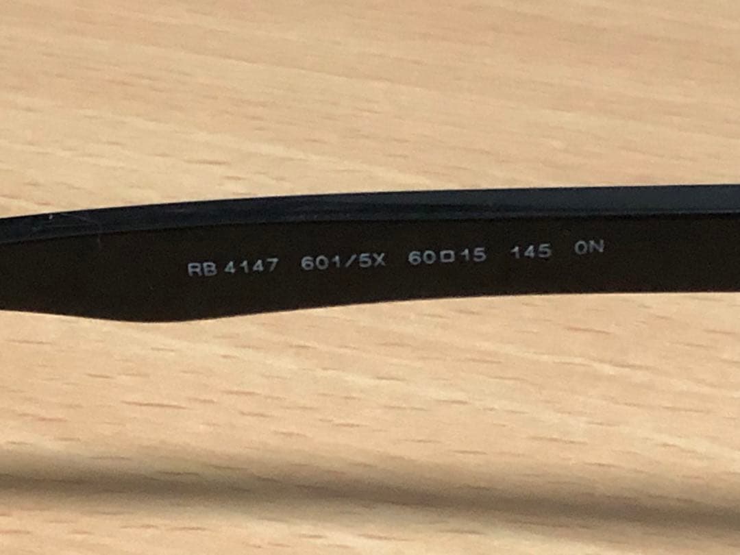 レイバンメガネRB4147 601/5X 60◻︎15 145