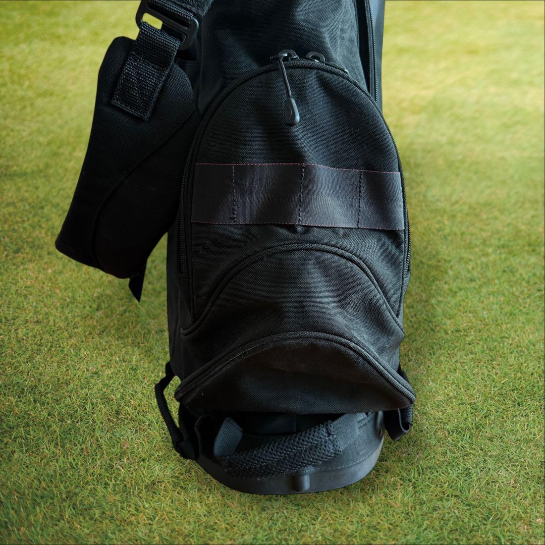 ブリーフィング　キャディバッグ　黒　ブラック　ショルダー式　スタンド式　軽量