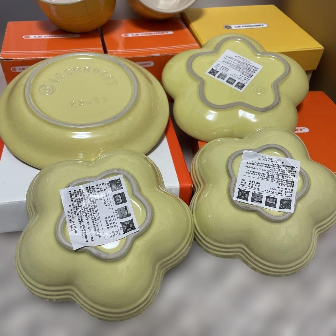 ルクルーゼ プレート、ディッシュ、ラムカン6点 ソレイユ - メルカリ