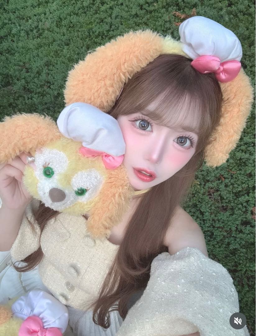 新品タグ付 イエロー ダーリッチ ホルターネックオフショルツイードトップス