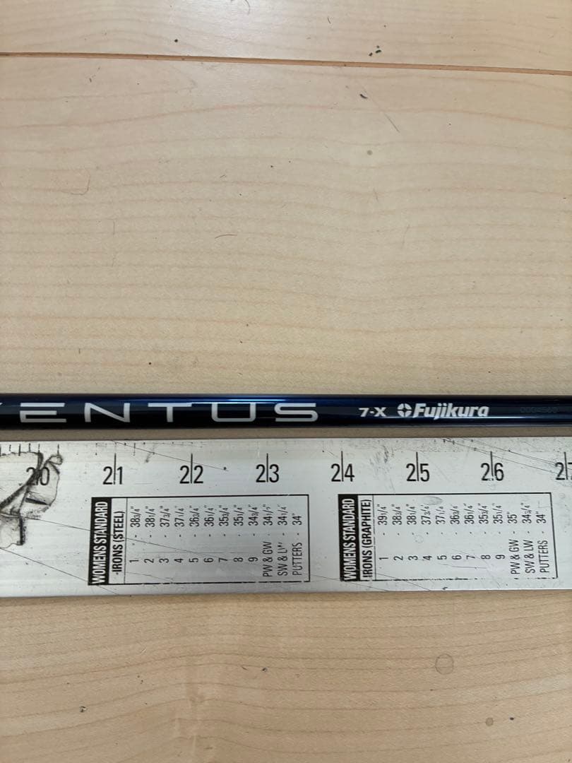 231 フジクラ　ベンタスブルー　7X テーラースリーブ付　ドライバー用