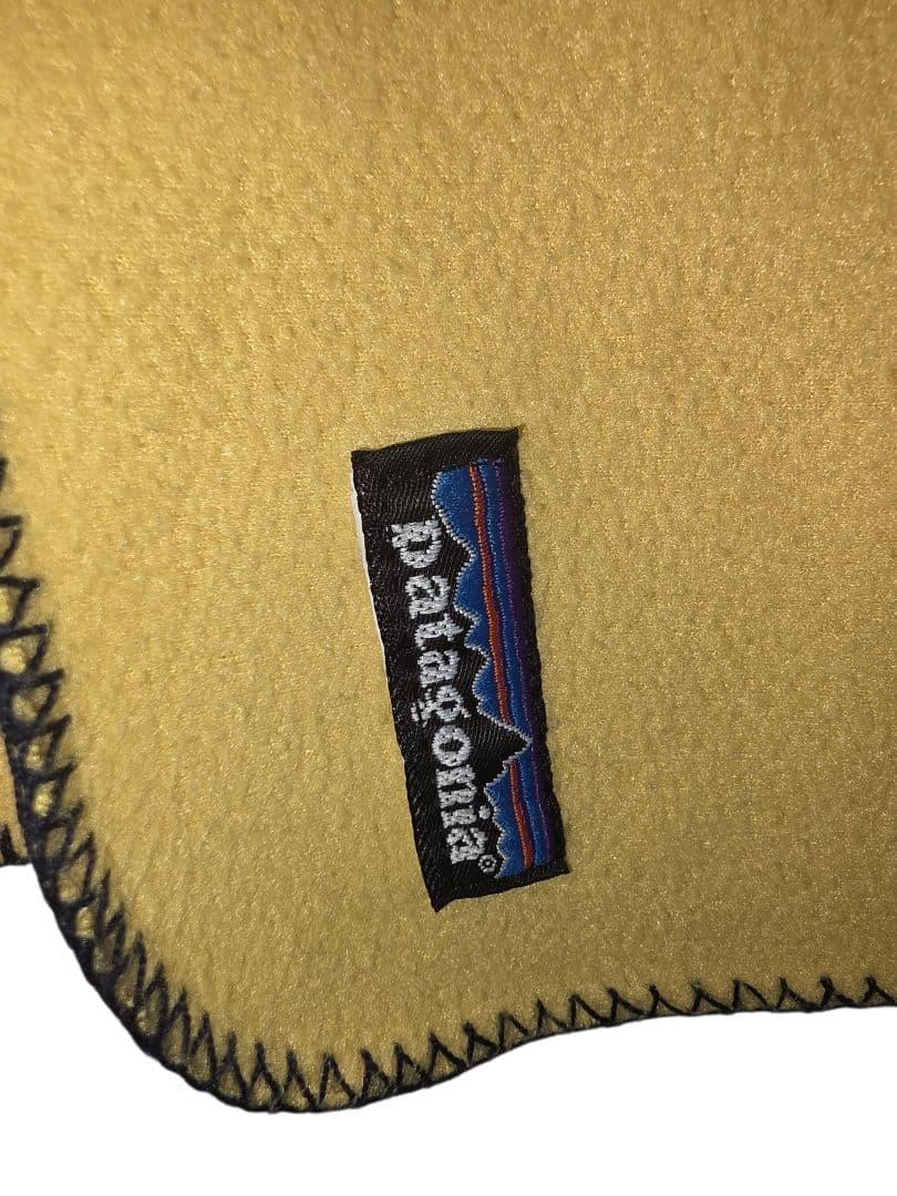 パタゴニア フリース マフラー イエロー