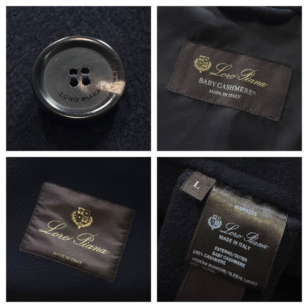 Q11☆美品☆24-25AW☆極上ベビーカシミヤ100% コート ロロピアーナ