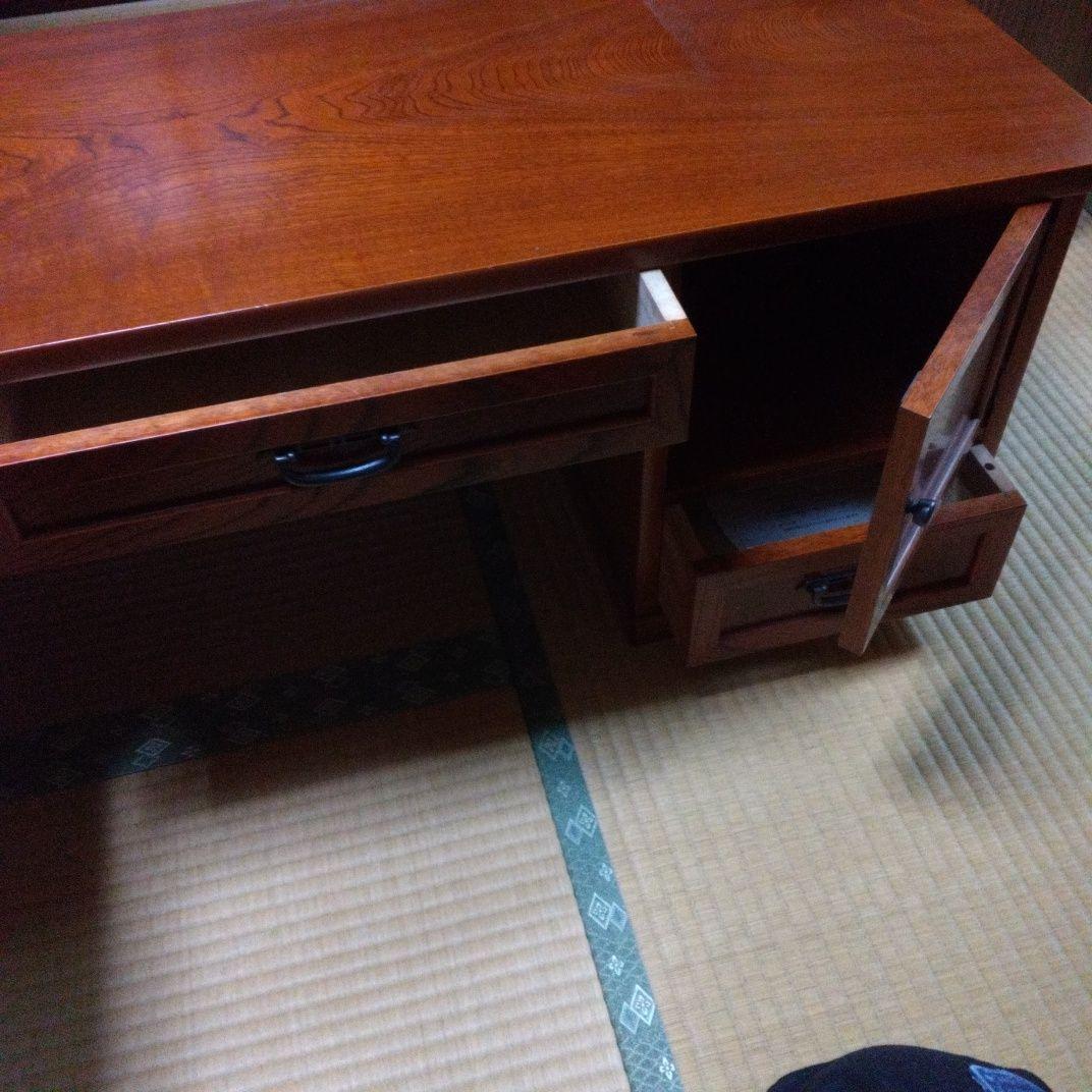 レトロ家具　カラクリ文机