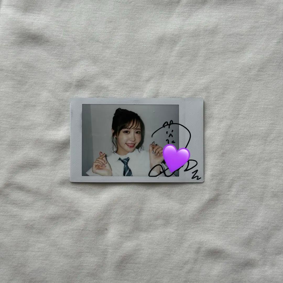 FRUITS ZIPPER 仲川瑠夏 オン特 チェキ サイン入り - メルカリ