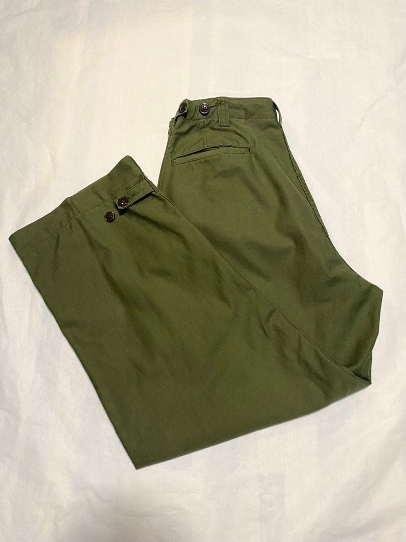 ヤンクシャー US ARMY 1945トラウザース バックサテン