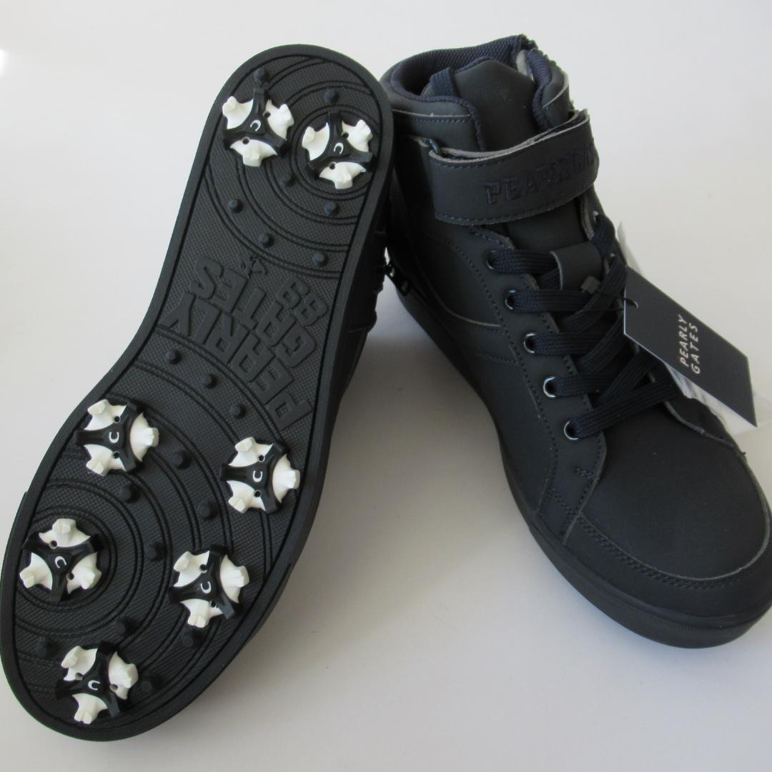 パーリーゲイツ新品濃紺 ソフトスパイク ゴルフシューズ 24.0ｃｍ No.2