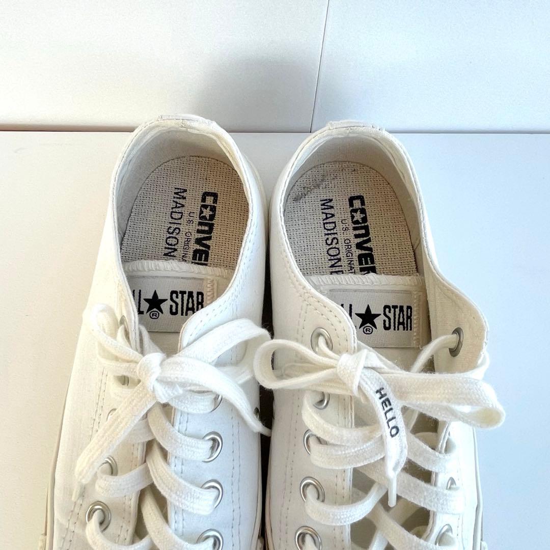 未使用級☆MADISON BLUE×CONVERSE 別注 コンバース 24.5