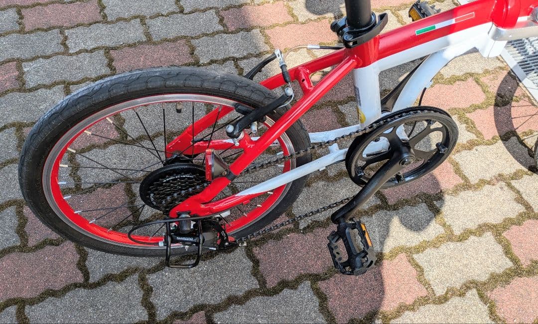 Ferrari フェラーリ スクーデリア 折りたたみ自転車変速機付き