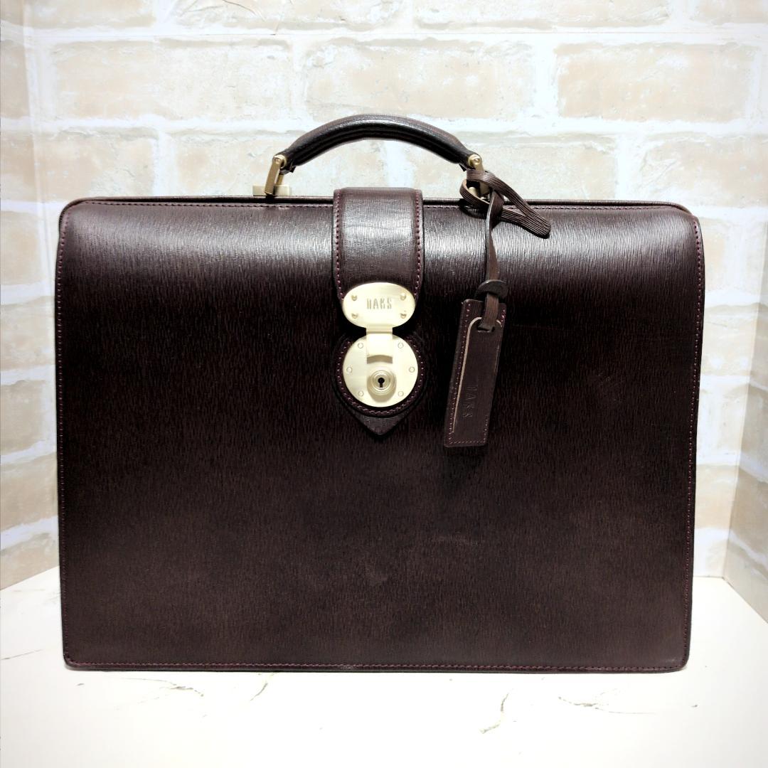 ★DAKS【ダックス】ダレスバッグ/ビジネスバッグ ボルドー ACE製 希少