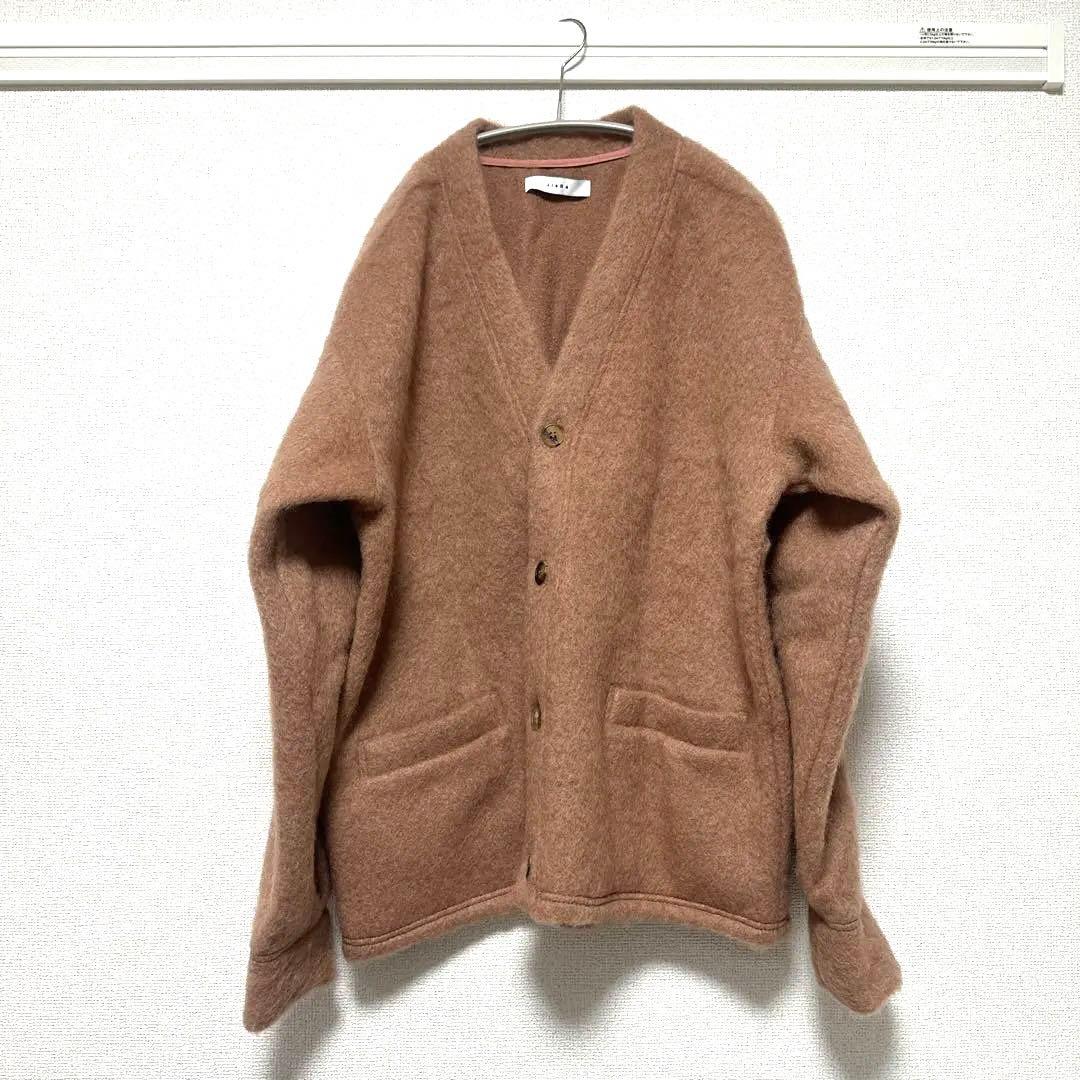 JieDa MOHAIR CARDIGAN PINK BDIGE サイズ2