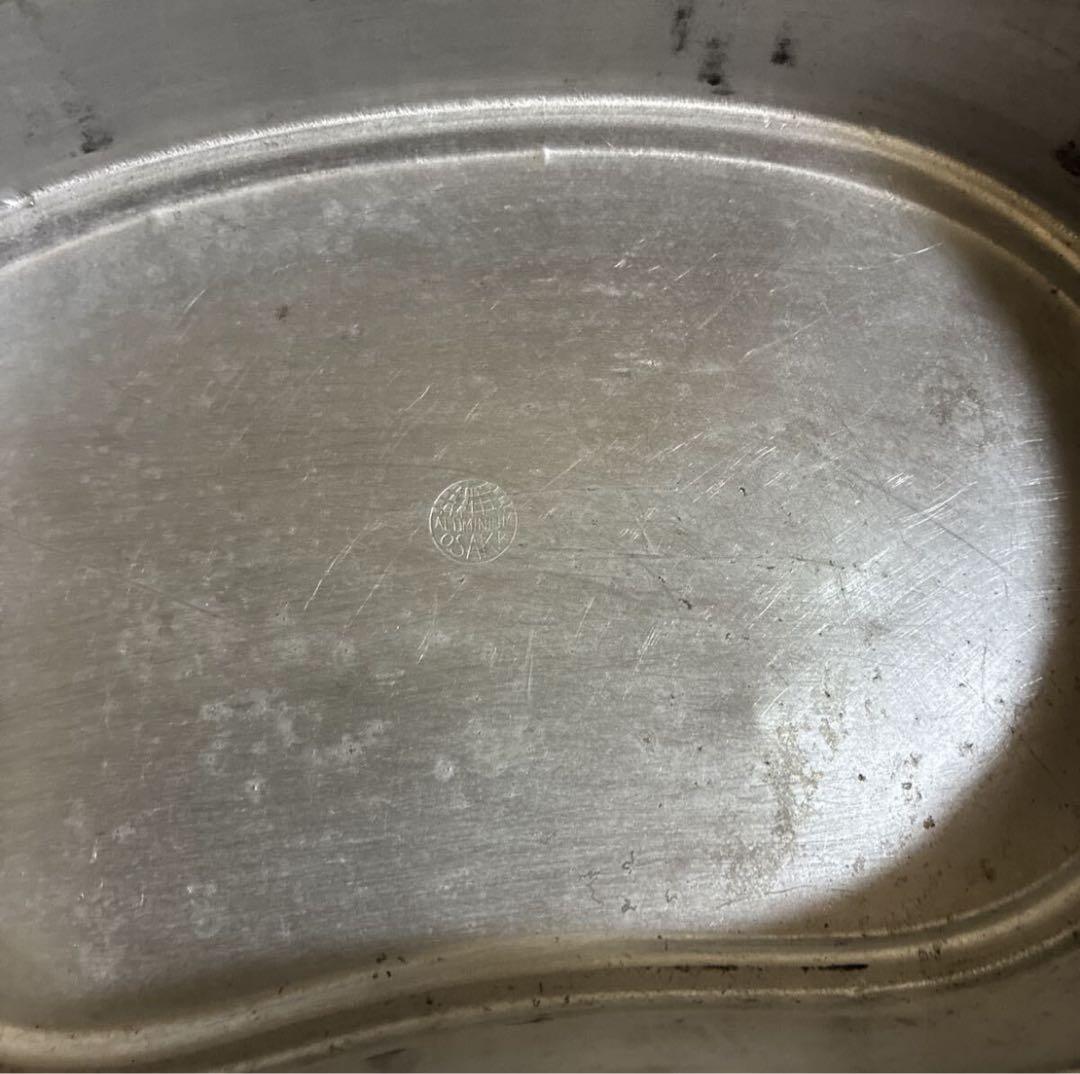 昭和レトロ 昭十七　口号 飯盒 はんごう アンティーク アルミニウムOSAKA