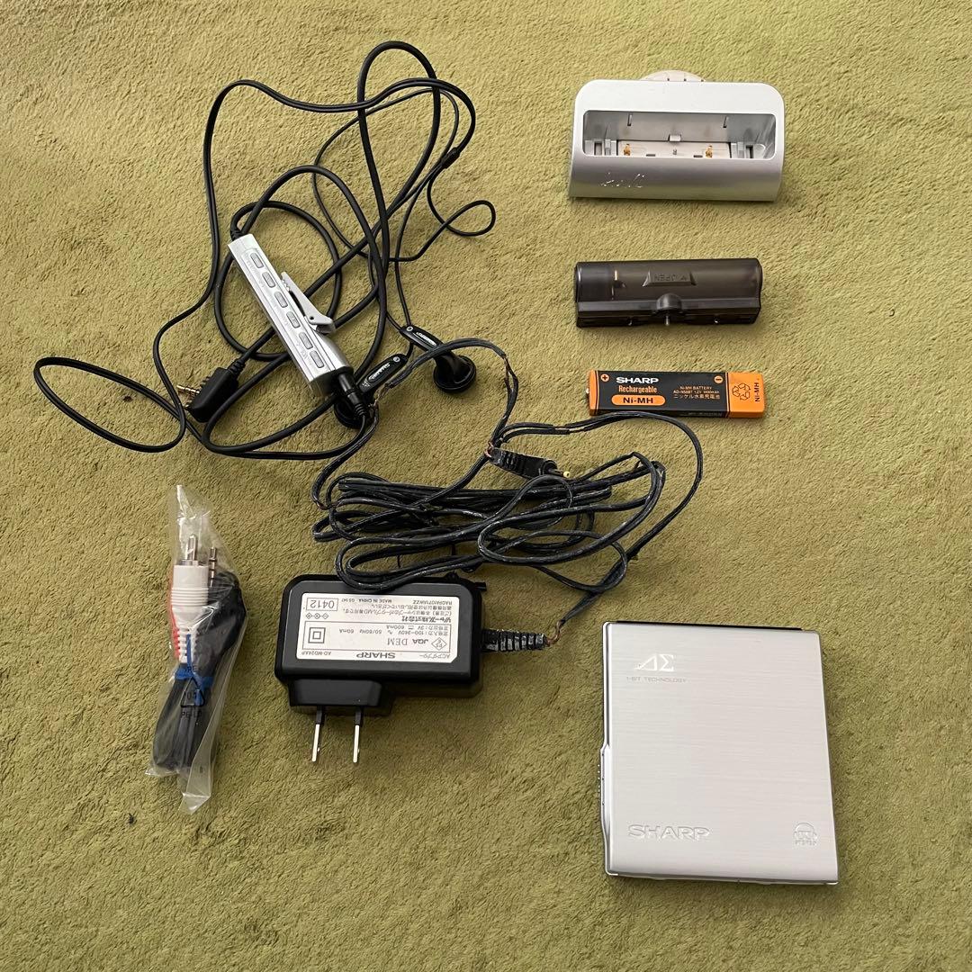 SHARP MD-DS70-S ポータブルMDプレーヤー