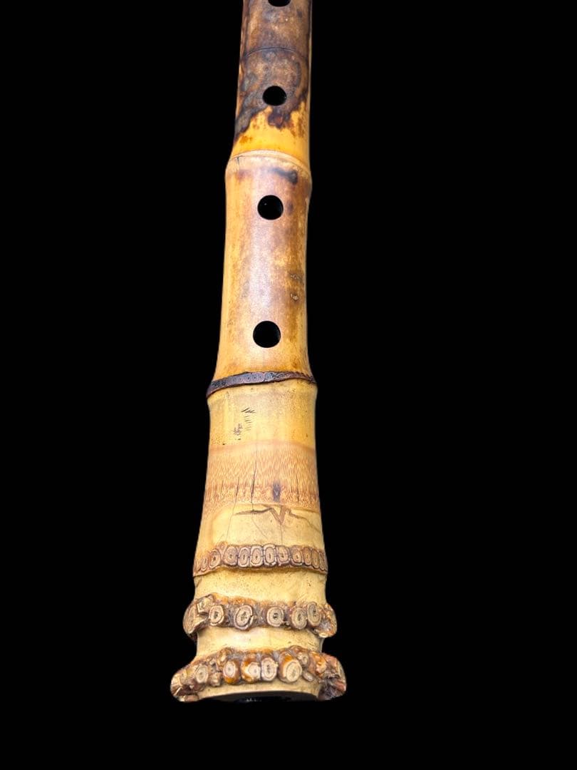 琴古流 尺八 坂野如延銘 時代和楽器 -283-