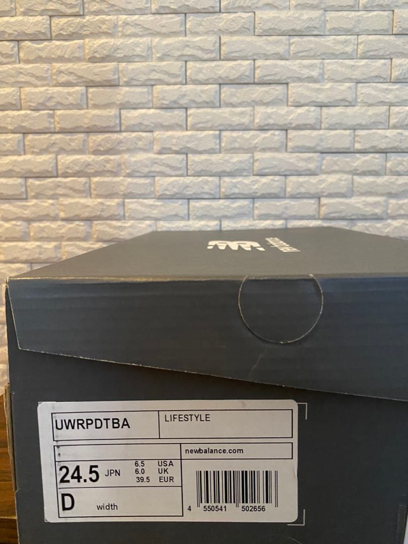 New Balance WRPD RUNNER/Dスニーカー24.5cmブラック