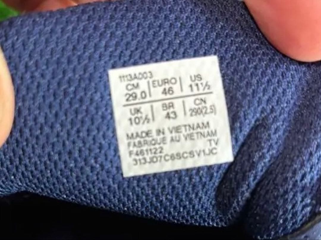 ASICS ゴルフシューズ ネイビー 29cm BOA