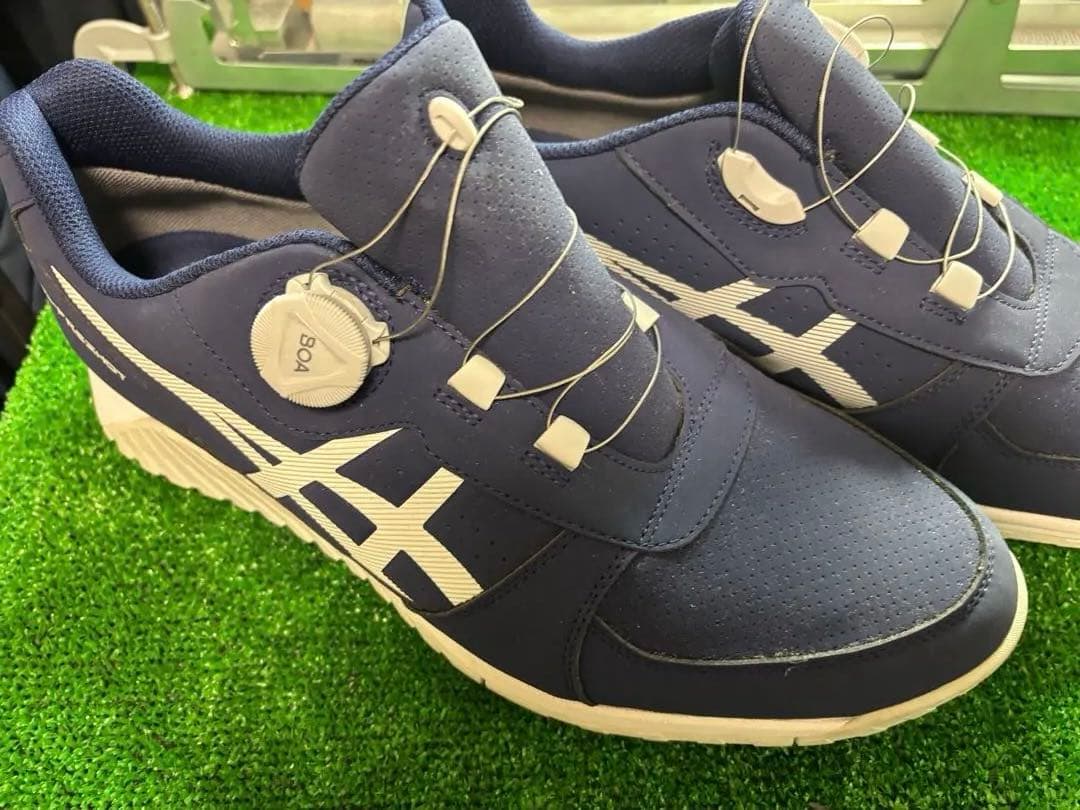ASICS ゴルフシューズ ネイビー 29cm BOA